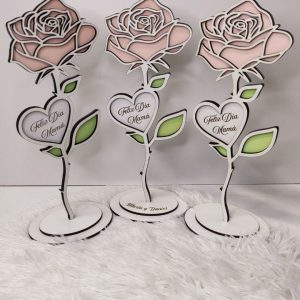 Rosa de Madera en Color