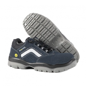 Zapato no metálico de piel serraje ESD HORUS S1P